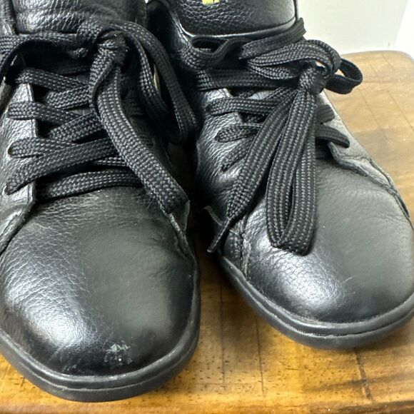 Lacoste Black Leather Sneakers Men\'s Size 9 Casual Streetwear Shoes main image 8